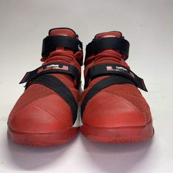 Nike LeBron Mens Size 9.5 Soldier 9 University Red Basketball - Picture 3 of 10